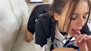 Беременная студентка в горячем кремапи-секс видео – второй раз не удержалась