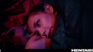 Экстаз в стиле фэнтези: 5 щупалец доводят до бурного сквирта