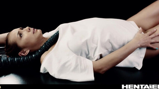 Экстаз в стиле фэнтези: 5 щупалец доводят до бурного сквирта