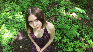 Страстная лесная прогулка с кареглазой Betsy