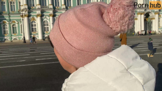 I Stedet For En Gatur Trak Han Mig For At Kneppe Pa Hotellet - POV - Cum In Fisse - 2160p